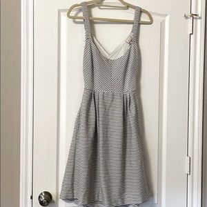 Anthropologie Postmark stripped dress